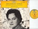 VERY RARE Erna BERGER - Lieder recital - DG LPEM 19128