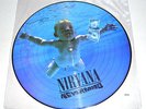 NIRVANA 'NEVERMIND' 1991 STEREO PICTURE DISC LP EX