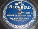 FATS WALLER 78 BLUEBIRD B-10288 AINT MISBEHAVIN' / GEORGIA ROCKIN' CHAIR EX