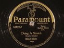 78 RPM  Blind Blake, Paramount 12810, EE+  blues