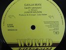 JUNIOR WILSON   Ganja Man / Try Me   12