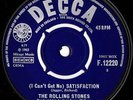THE ROLLING STONES (I Can't Get No) Satisfaction DECCA RECORDS 7