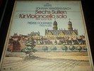 BACH SIX SUITES FOR SOLO CELLO - FOURNIER - BOX 3 LP ARCHIV STEREO 2710 005 NM/M
