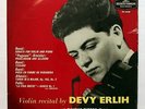 DEVY ERLIH, MAURICE BUREAU - RAVEL KREISLER FALLA - DUCRETET-THOMSON UK orig LP