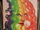Black Moth Super Rainbow Dandelion Gum Scratch and sniff pink vinyl 2xLP