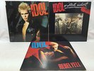 Billy idol LP Vinyl Record lot: Self Titled  Rebel Yell Vital Idol (German)