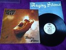 URIAH HEEP  raging silence  1989- RARE  UK FIRST  PRESS-LEGACY   LAB - MINT