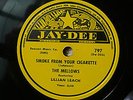 Rare 78 rpm by THE MELLOWS, 