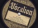 78 RPM - Red Nichols & Five Pennies - VOCALION 15498 - Washboard Blues