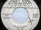EMMY ORO & Group Doo-WOP 45 Is It A Sin WHITE LABEL PROMO CHELSEA  w449