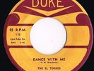THE EL TORROS dance with me / yellow hand U.S. DUKE 45rpm 175_orig 1957 R&B