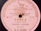 ENRICO CARUSO Pink Pre-Dog 52349 RARE OPERA 78 RPM RECORD EXCELLENT