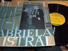 GABRIELA MISTRAL-1957 POETRY RECORD ALBUM FROM CHILE-RARE-EXCELLENT
