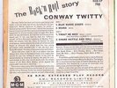 Conway Twitty The Rock'n Roll Story MGM EP753 VG-/VG plays well