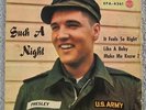 Elvis Presley  - Such A Night + 3 -  German Picture Sleeve PS 7