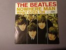#  THE Beatles NOWHERE MAN 45 picture sleeve  # 5587 -Capitol swirl label
