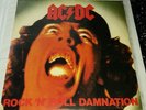AC/DC  ROCK N ROLL DAMNATION / SIN CITY  RARE  K 11142  1978  ATLANTIC
