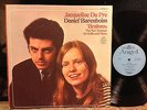 JACQUELINE DU PRE, DANIEL BARENBOIM: BRAHMS TWO SONATAS (RARE 1ST U.S. PRESSING)