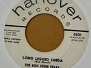 Rockabilly 45-Kids From Texas-Long Legged Linda-Hanover-PROMO-VG NICE