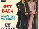 THE BEATLES GET BACK RARE ORIG ISRAEL ISRAELI PS 7