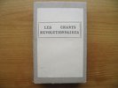 BERNARD C - LES CHANTS REVOLUTIONNAIRES DDAA experimental minimal synth nww hnas