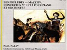 LISZT Les Preludes CONCERTOS 1&2 Mazeppa PAUL PARAY Nikita Magaloff SERGE BAUDO