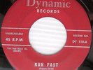 the UNIQUE TEENS Run Fast b/w Watcha Know New ORIGINAL heavy wax Doo-wop 45 e121