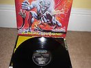 IRON MAIDEN A Real Live One LP 1993 UK 1st Press STEREO EMI  0777 81456 1 5