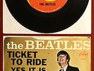 Beatles Capitol 5407 rare West Coast Sleeve EX+/M- beautiful copy Ticket to Ride