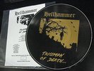 HELLHAMMER - Triumph Of Death - Picture LP LIMITED 333 Hellhammer Maniac RAR 