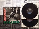 THE CLASH - LONDON CALLING - VINYL 2X LP RECORD ALBUM + POSTER E2 36328 (VG++)