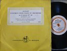 LILI KRAUS - WILLI BOSKOWSKY / MOZART / LES DISCOPHILES FRANCAIS