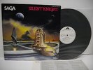 SAGA Silent Knight LP JAPAN POLYDOR MPF-1336 PROMO WHITE LABEL
