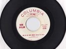 Bob Dylan PROMO WHITE LABEL One of Us Must Know 7 inch single