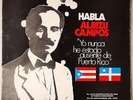 ALBIZU CAMPOS Habla Yo Nunca he estado ausente de Puerto Rico DISCO LIBRE LP