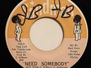HI-FI WHITE-NEED SOMEBODY-SWEET 70s SOUL 45 on SANDMAN  NM