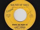 Sweet Soul/Funk 45 - Larry Sanders - Where Did Peace Go - Sound Of Soul -mp3