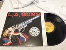 L.A.GUNS  LP - Cocked & Loaded Orange VERTIGO Label 1st Glam Hair Metal