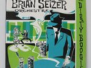 Brian Setzer Orchestra - The Dirty Boogie LP Stray Cats Rockabilly w/ insert