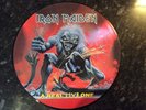 Iron Maiden A Real Live One Promo Picture Disc Brazil Issue 1993