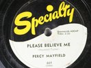 Hear  R&B 78 Percy Mayfield - Please Believe Me / Doggin' The Moonglow On Specia