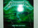 METALLICA ride the lightning 1984 Green sleeve French Bernett Red Label Original