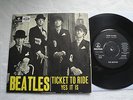 THE BEATLES - TICKET TO RIDE - RARE SWEDISH/SWEDEN 7