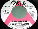 LARRY WILLIAMS I Am The One/You Ask For Good Reason 45 Okeh Northern Soul LISTEN