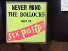The Sex Pistols,   Never Mind The Bollocks   Blank Rear of sleeve original vinyl