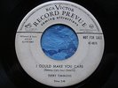 TERRY TIMMONS I COULD MAKE YOU CARE/ MR LOW LOVE 45 RARE R&B PROMO rca ORIG 1952