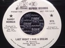 Promo RANDY NEWMAN Last Night I Had A Dream 7/45 MINT Killer Psych Fuzz Mod