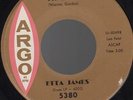 Orig ETTA JAMES At Last/I Just Want To Make Love To You 45 ARGO 5380 Soul R&B