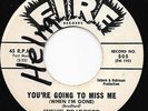 Mod R&B 45 CHUCK BRADFORD You're Going To Miss Me/Say It Was A Dream HEAR Fire
