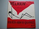 MILES DAVIS QUINTET 'RELAXIN' LP ORIGINAL RVG ESQUIRE 1ST UK ISSUE (32-068)